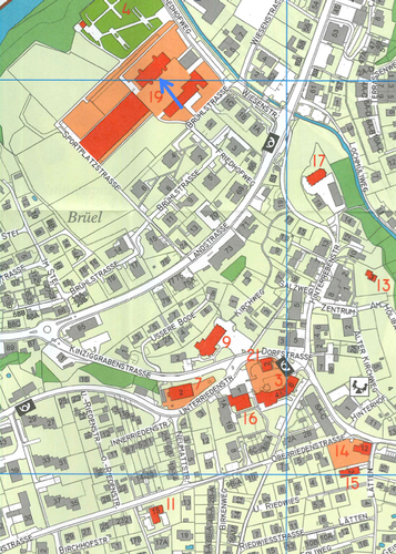 Standort Schulhaus Bruehl 1