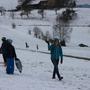 Die Schler im Schnee