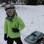 Die Schler im Schnee