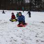 Die Schler im Schnee